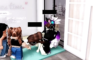 Cute Couple fuck in ROBLOX Heal Game in introduce