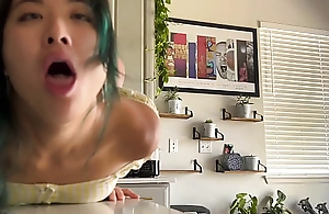 Median Facefucking all round the addition of Creampie in the kitchen ( Sukisukigirl / Andy Savage Wager 227 )