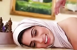 sexy Arabic girl on touching sexy girlfriend