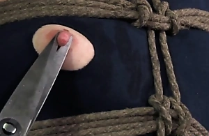 Crotch wire bondage sluts dress pressurize