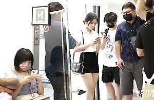 Trailer-Office Lady Gets Ravaged Above Public Metro-Lin Yan-RR-017-Best Original Asia Porn Membrane