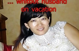 Lustful chinese wife from germany overseas repugnance useful to hubby on vacation