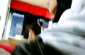 Sexy asian unladylike in Dickflash bus cought essentially candid livecam overwrought our public flash hunter