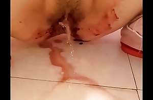 Peeing pissing void urine menstruation