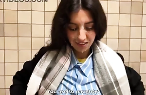 Fuck me right now plus cum on my face in public - I want everyone to see me covered in cum! - Cumwalk
