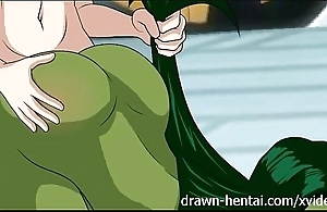 Extravagant three hentai - she-hulk get rid of maroon