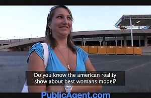 Publicagent does that babe certainly take for granted that babe is a model?